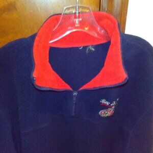 Columbus Blue Jackets fleece 3/4 zip pullover